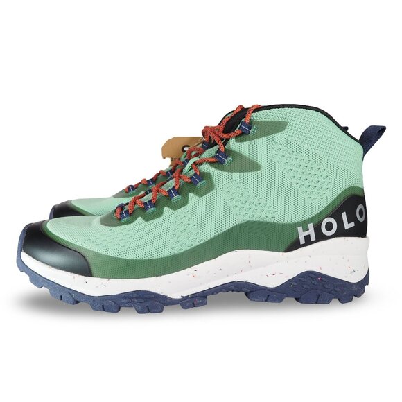 Holo Footwear Eco Troy Mid Outdoor Hiking Shoes Men\'s 14 Absinthe Green HM712348 main image 7